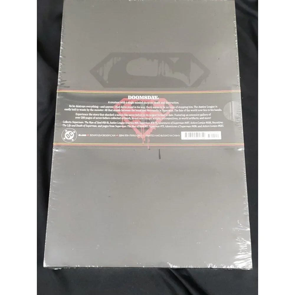 DC Comics Absolute Death of Superman Hardcover Book Market Edtion - Picture 7 of 10